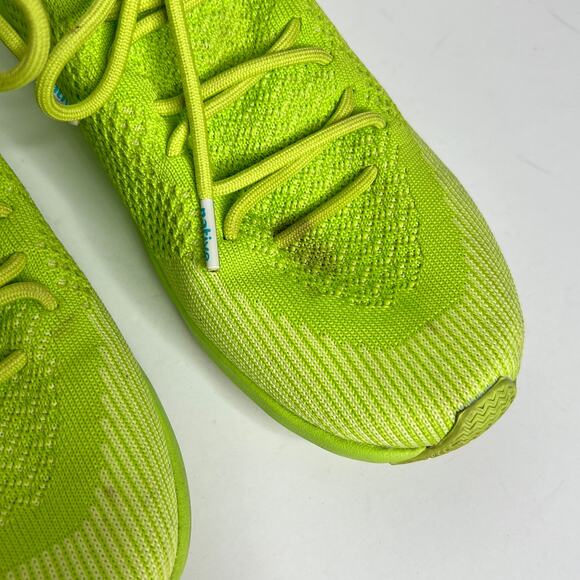 Native Shoes Size 9 Apollo Mercury Liteknit Sneakers Neon Green Light Athletic